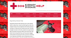 Desktop Screenshot of dogkidneydiseasehelp.com